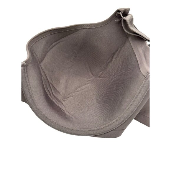 Warner's 01356 No Side Effects Underarm Smoothing Taupe Underwire Bra 38C - Picture 7 of 9
